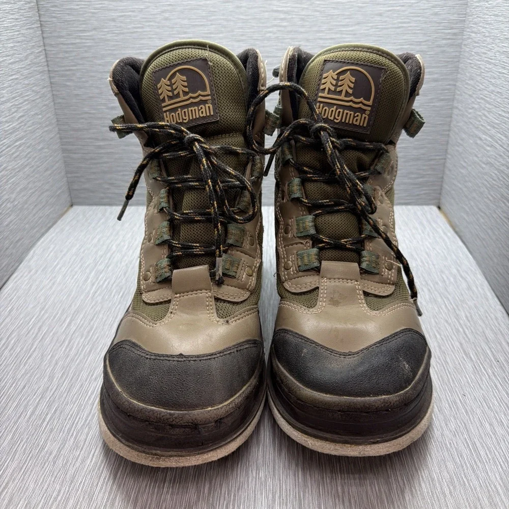 Hodgman Felt Sole Wading Boots Men's Size 10 Fly Fishing Hiking Waterproof
